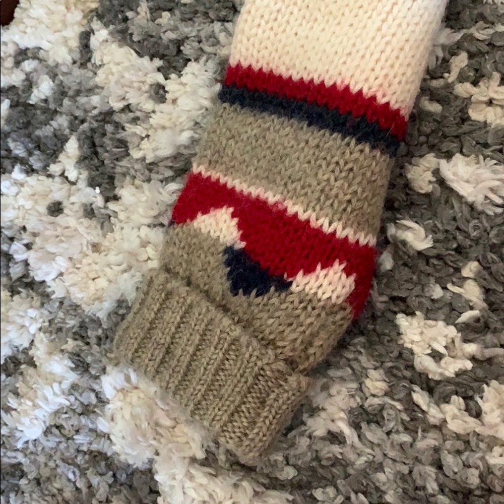 Boston Trader Vintage Aztec Sweater Wool L - image 3